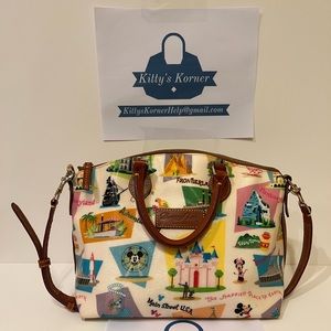 Disney Parks Dooney and Bourke Retro Attractions Satchel